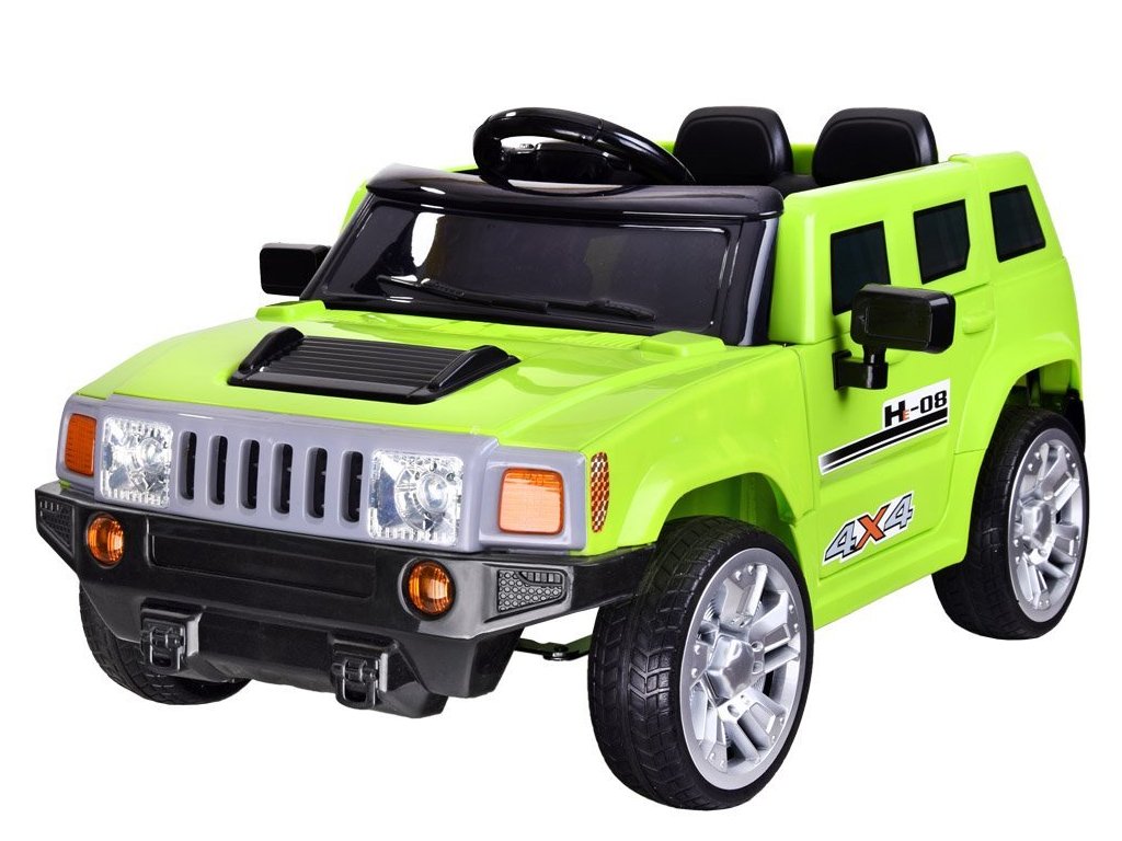 HUMMER Detské elektrické autíčko 2,4 GHz zelené J-PA0135 ZI