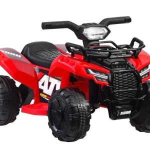 QUAD batériové detské svetlo PA0256-červené