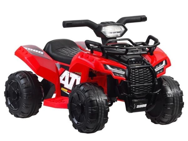 QUAD batériové detské svetlo PA0256-červené