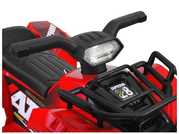 QUAD batériové detské svetlo PA0256-červené – Obrázok 6