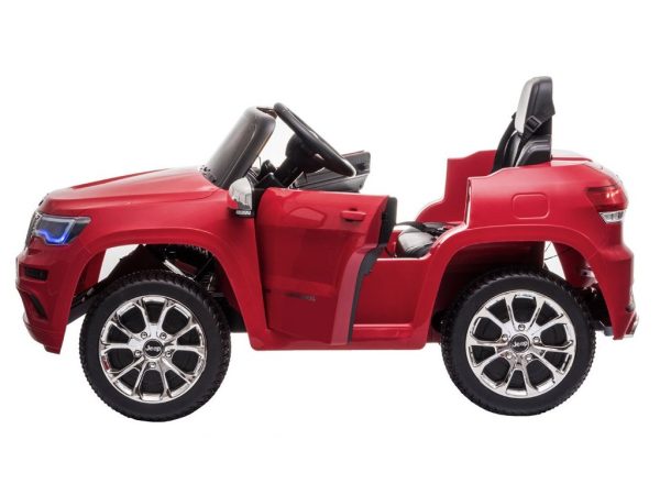 Detské elektrické autíčko Jeep Grand Cherokee lakované červené J-PA0260 MAL CZ – Obrázok 5