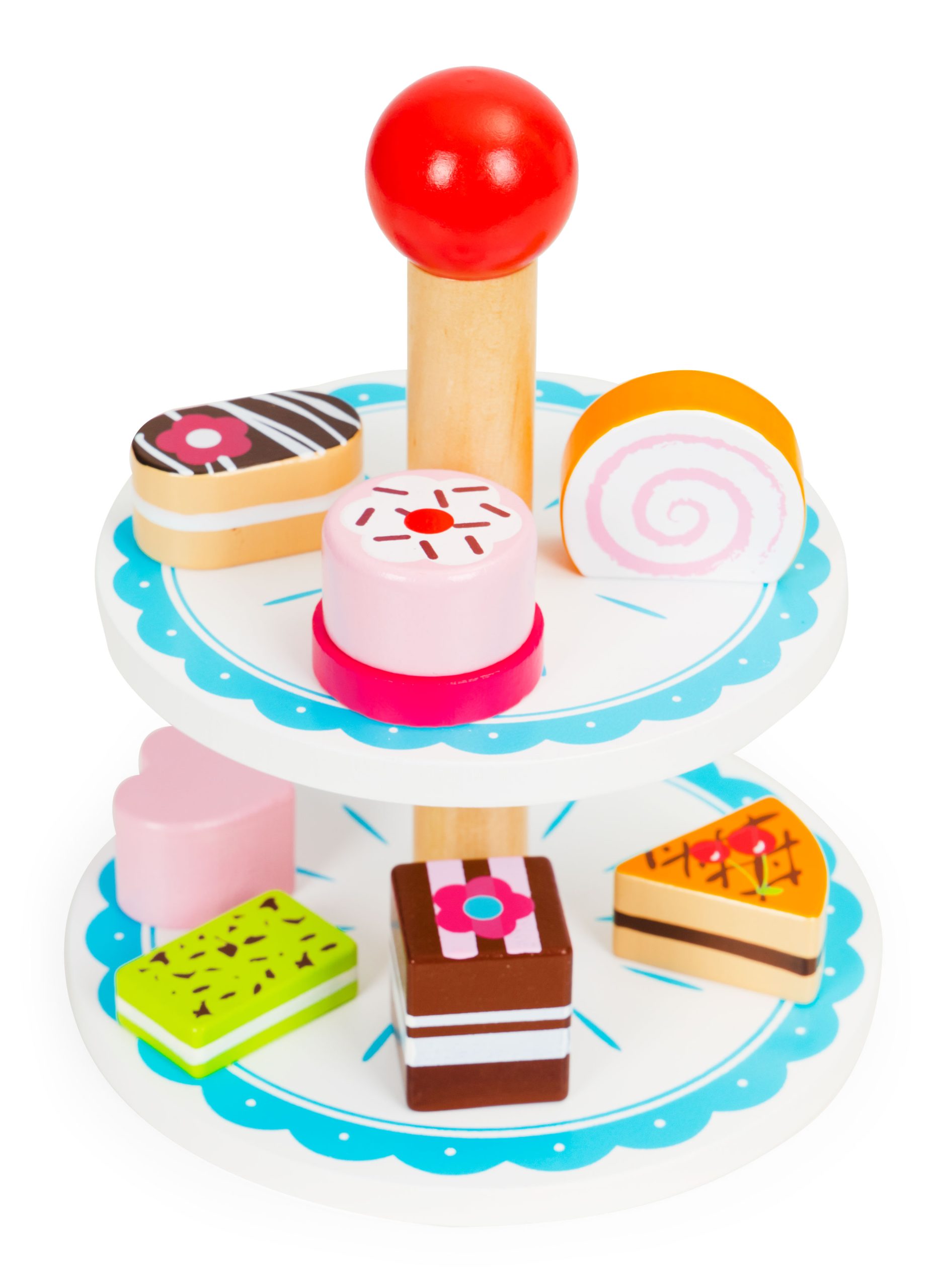 Drevená tortová súprava Ecotoys – Obrázok 3