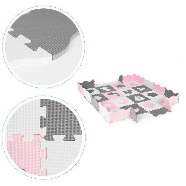 Detská penová hracia puzzle podložka 36ks | zvieratká – Obrázok 3