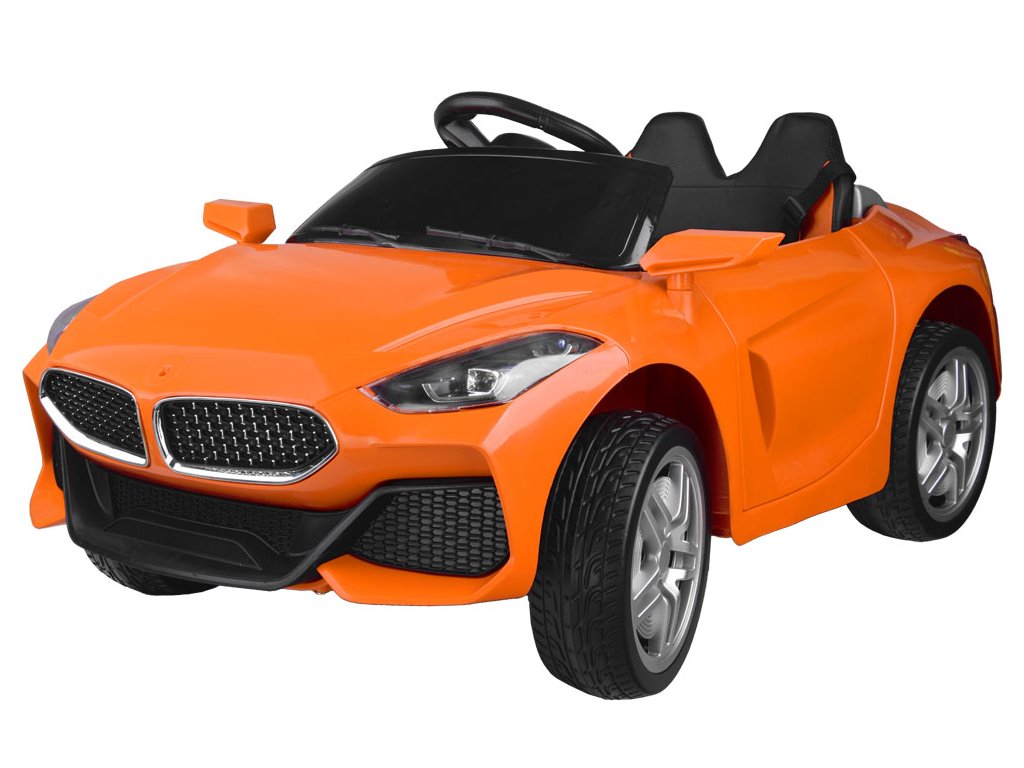 Elektrické autíčko BEMA cabrio oranžové J-PA0276 PO