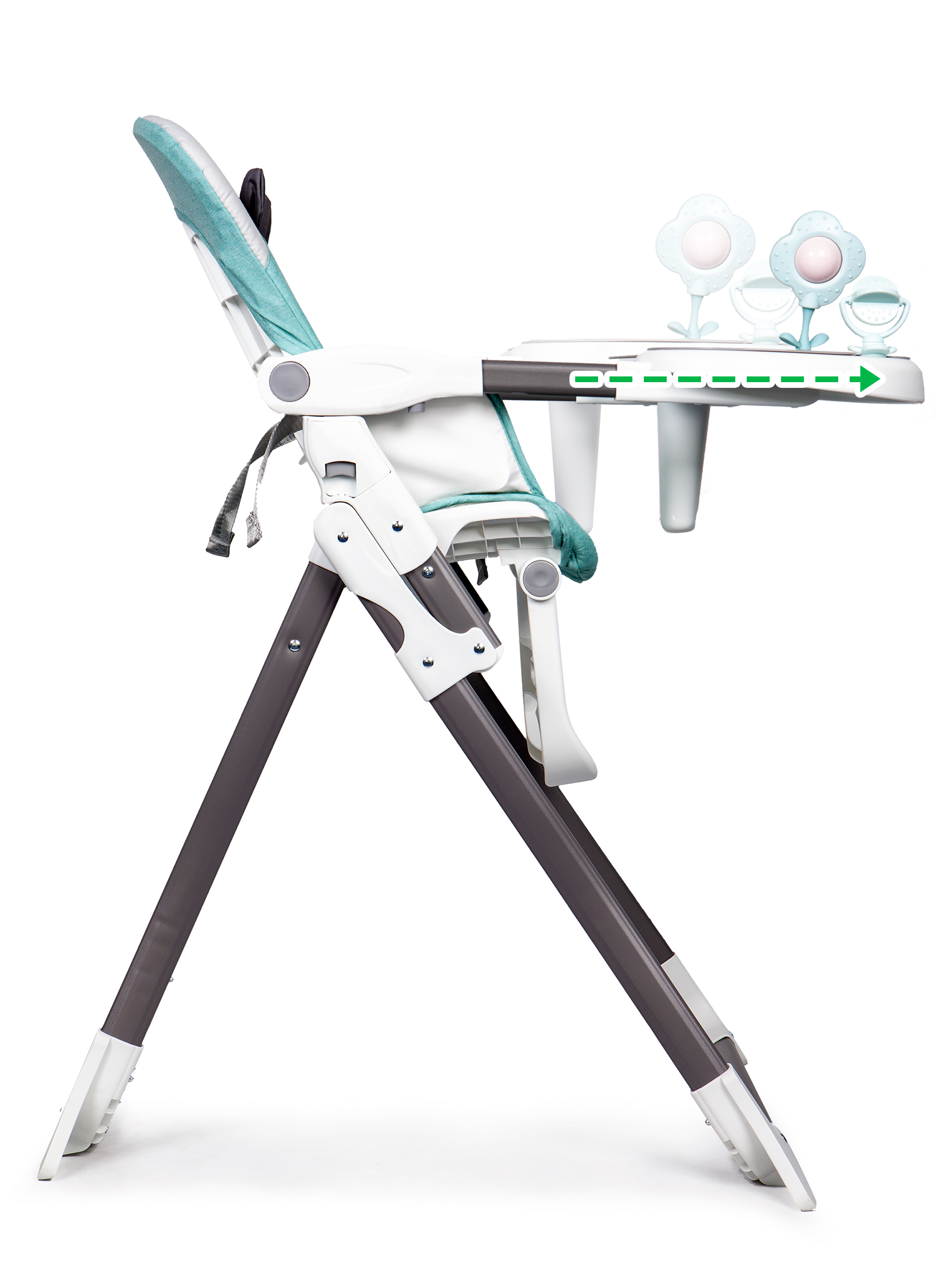 Skladacia stolička na kŕmenie sobov ECOTOYS – Obrázok 4