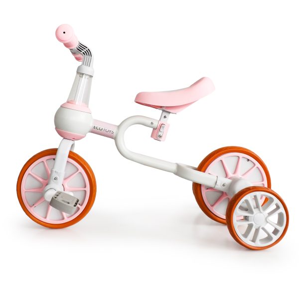 Detské odrážadlo a bicykel 4v1 | ružové – Obrázok 4