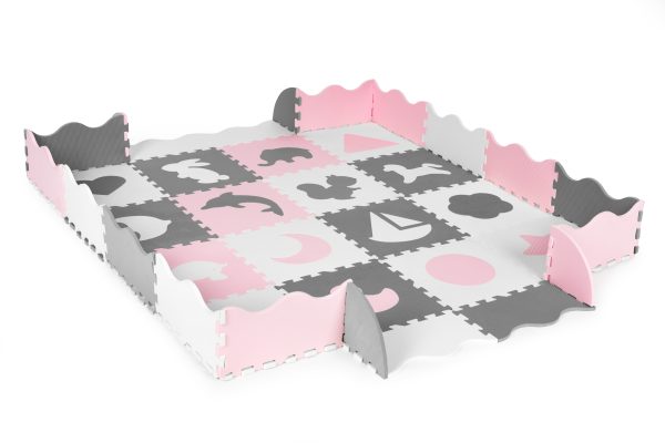 Detská penová hracia puzzle podložka 36ks | zvieratká – Obrázok 4
