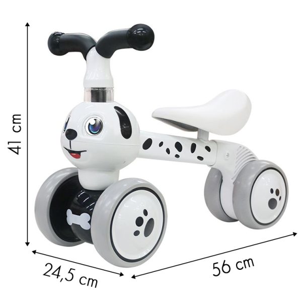 Mini odrážadlo "psík" | LC-V1308 WHITE DOG – Obrázok 5