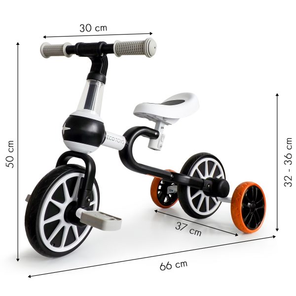 Cross-country bicykel 4v1 Pedals Bočné kolesá – Obrázok 5