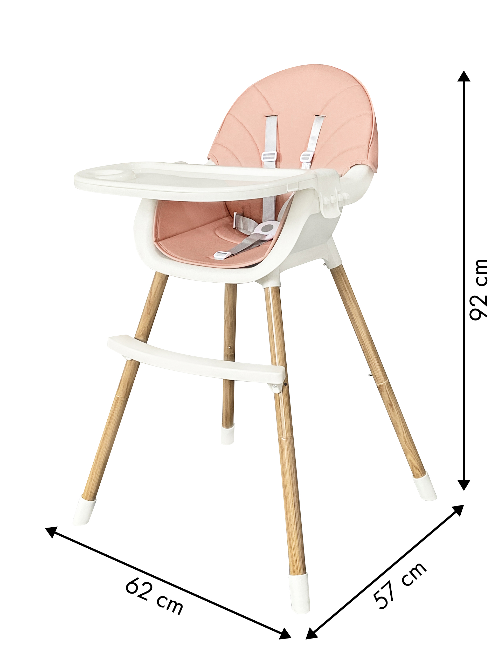 Stolička na kŕmenie 2v1 ECOTOYS – Obrázok 5
