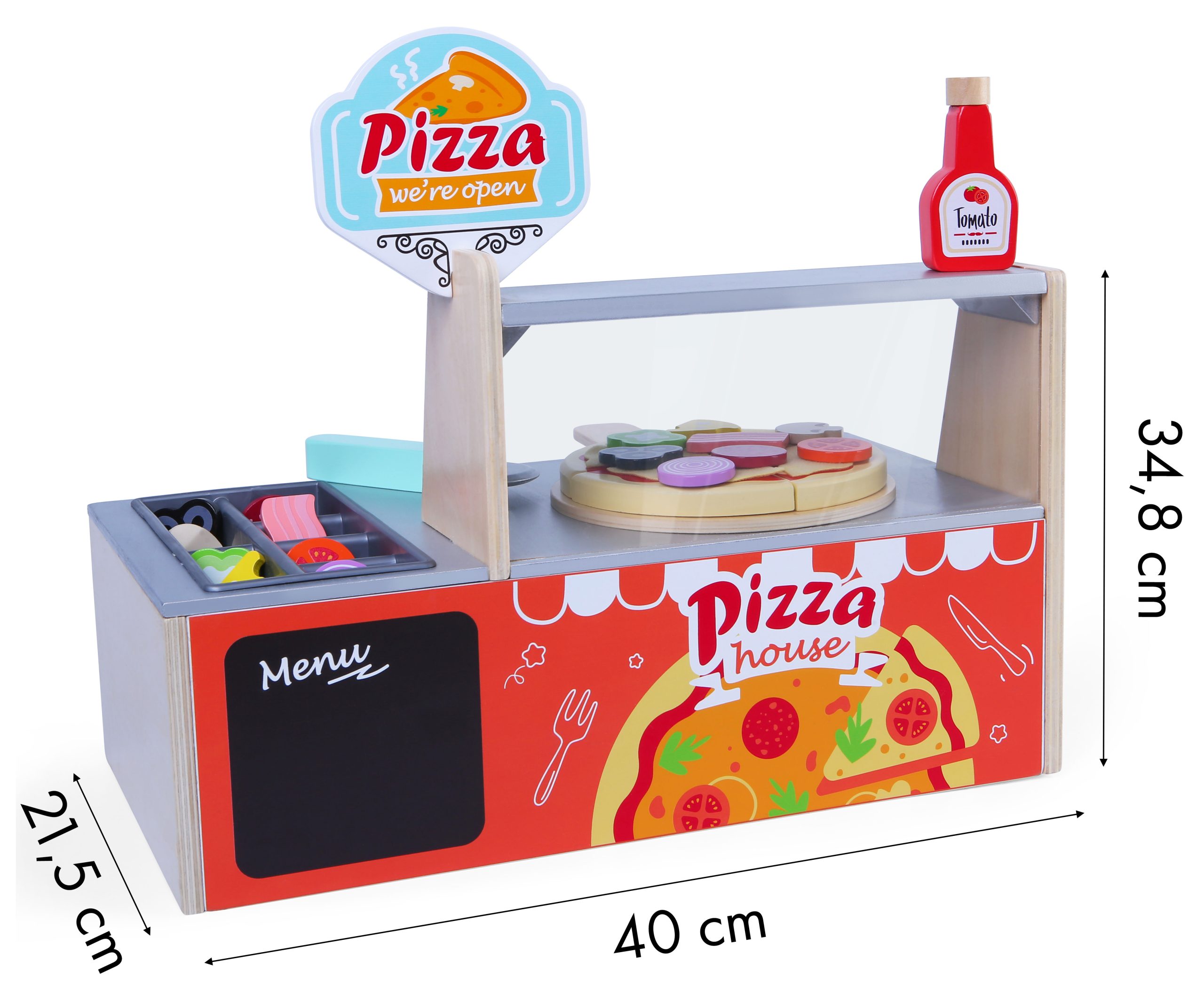 Príslušenstvo k pultu drevenej pece na pizzu – Obrázok 5