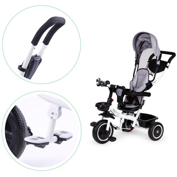 Trojkolka s otočným sedadlom 360' ECOTOYS – Obrázok 5