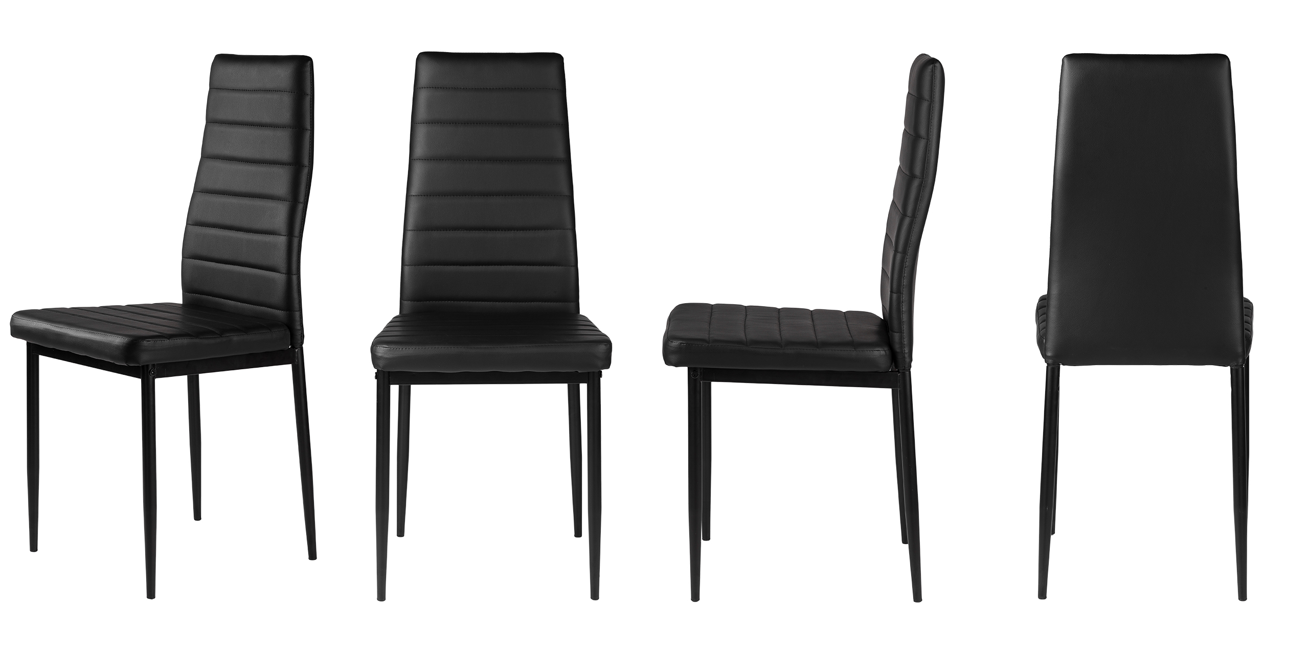 Čalúnené stoličky 4x stolička do jedálne ModernHome – Obrázok 5