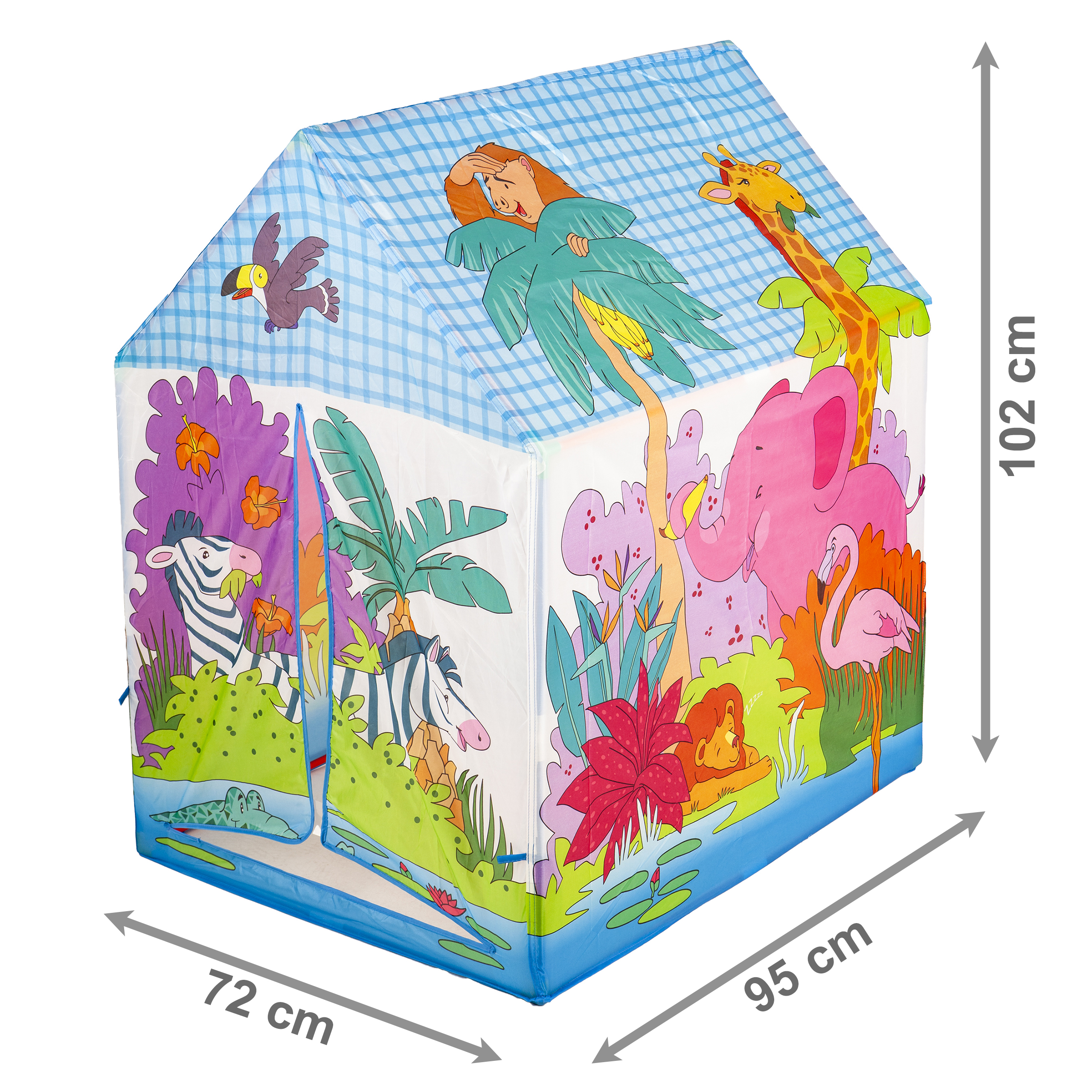 Stanový domček pre deti zoo IPLAY – Obrázok 5