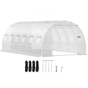 Záhradný Fóliovník 6x3x2m (Biely)