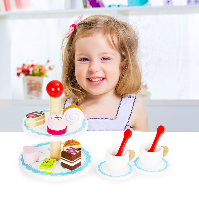 Drevená tortová súprava Ecotoys – Obrázok 6