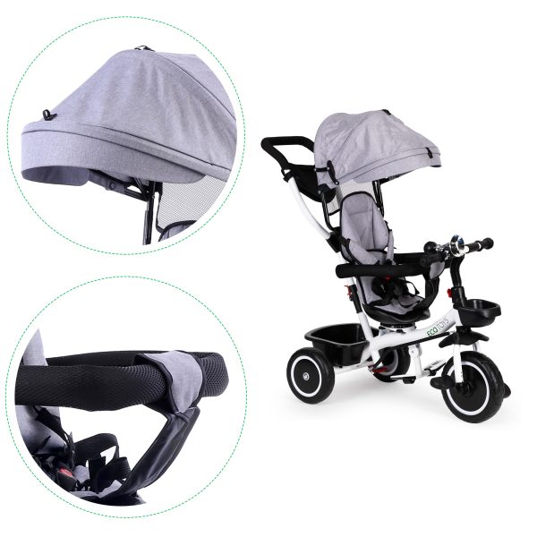 Trojkolka s otočným sedadlom 360' ECOTOYS – Obrázok 6