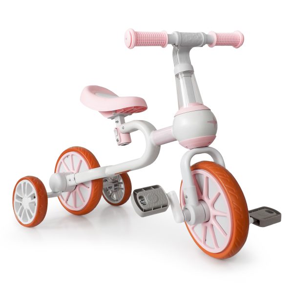 Detské odrážadlo a bicykel 4v1 | ružové – Obrázok 7