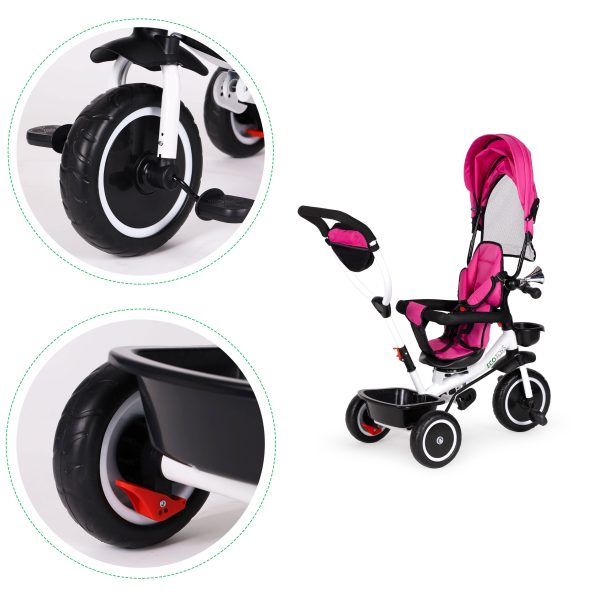 Trojkolka s otočným sedadlom 360' ECOTOYS – Obrázok 7