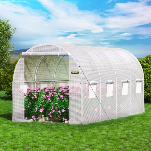 Záhradný Fóliovník 5x2x2m (Biely) – Obrázok 3