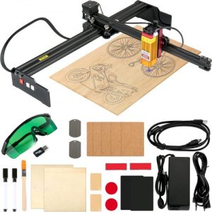 Prenosný Laserový Gravírovací Stroj 27 X 44 Cm Veľká Gravírovacia Plocha 5,5 W 3D Tlačiareň