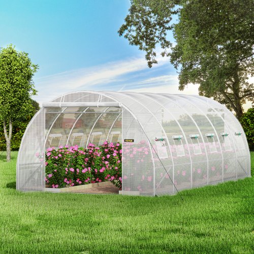 Záhradný Fóliovník 6x3x2m (Biely) – Obrázok 3