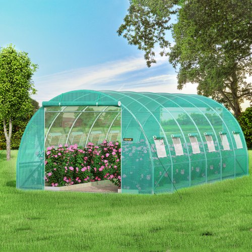 Záhradný Fóliovník 6x3x2m (Zelený) – Obrázok 9