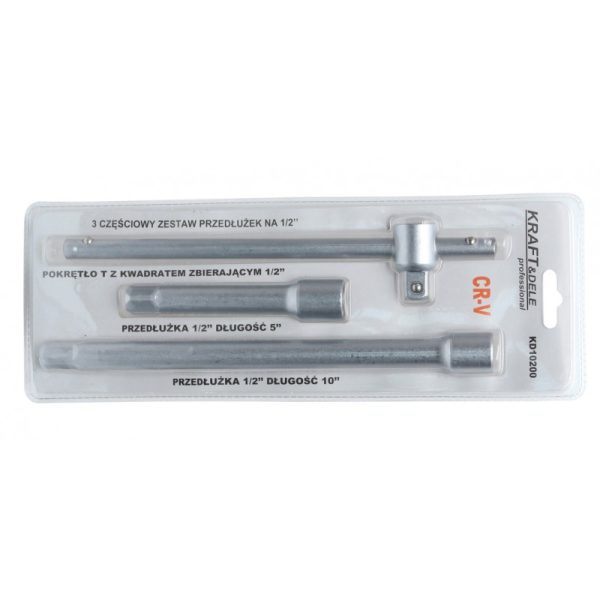 Gola predĺženie na račňu T 1/2″ 3ks | KD10200 – Obrázok 2
