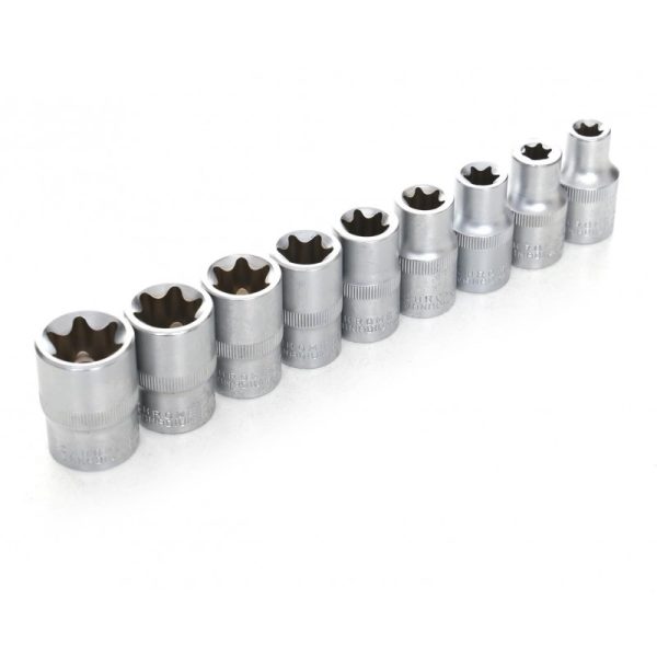 Nástrčné kľúče hlavice Torx 9ks KD10227 – Obrázok 4