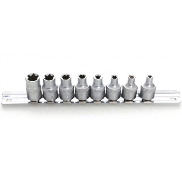 Sada hlavíc Torx 3/8'' 8ks KD10230 – Obrázok 2