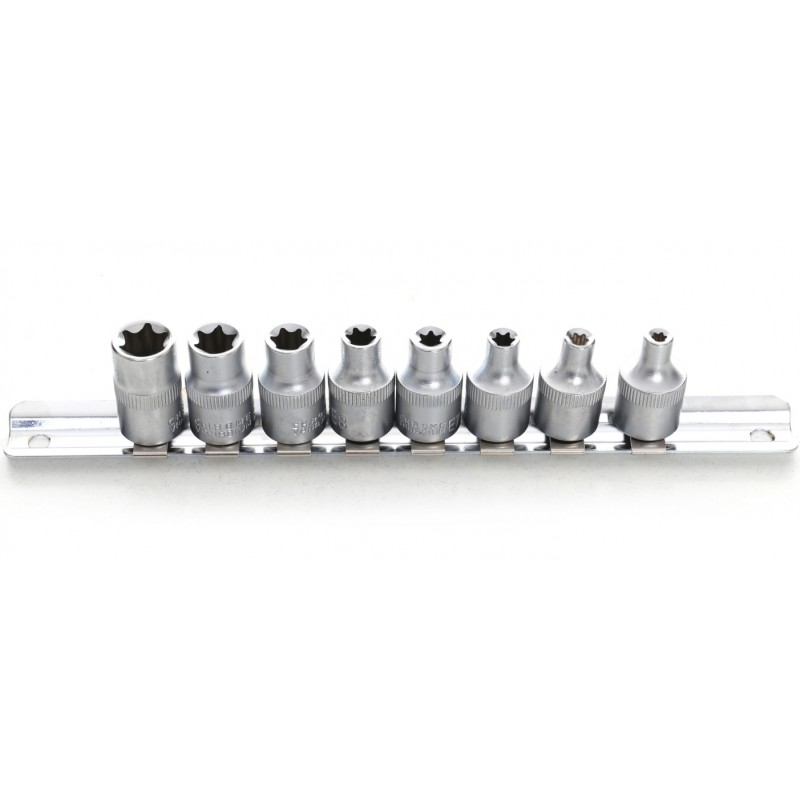 Sada hlavíc Torx 3/8'' 8ks KD10230 – Obrázok 2