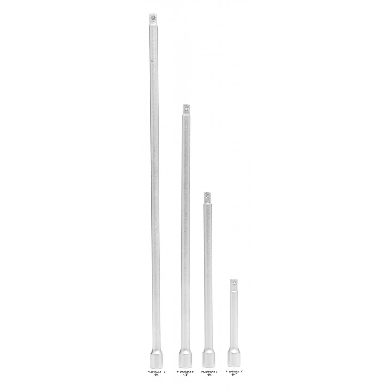 Nadstavce na predĺženie 4ks 1/4'' KD10236 – Obrázok 3