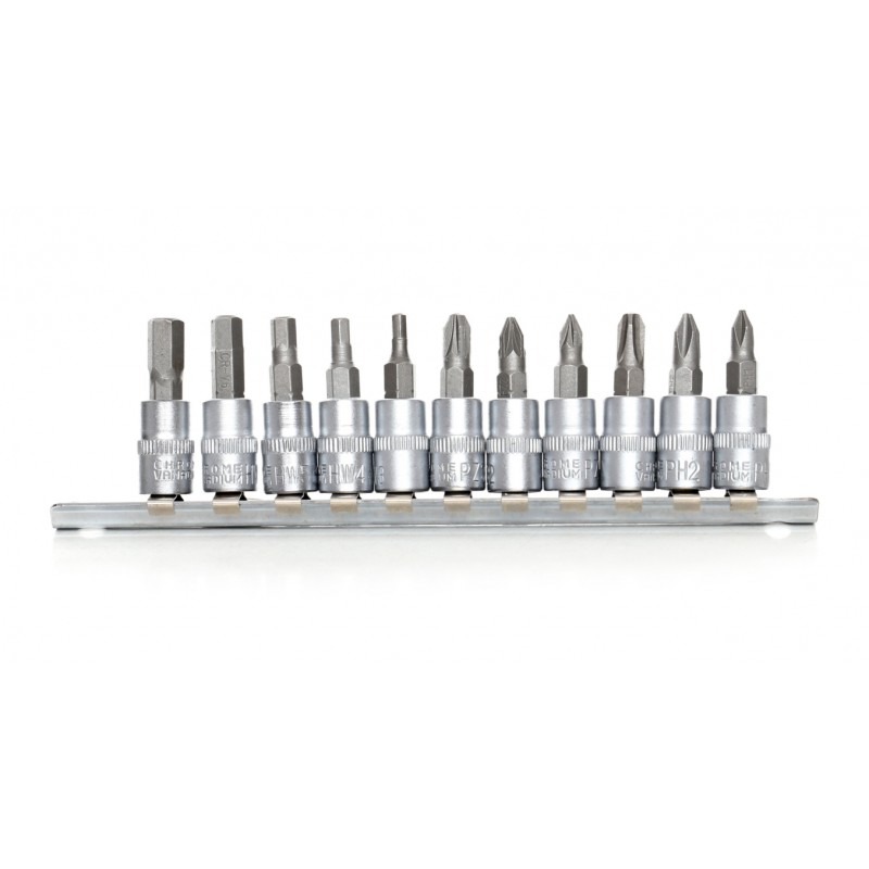 Sada bitov 1/4'' 11ks KD10240 – Obrázok 3