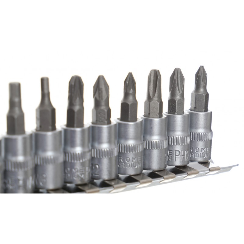 Sada bitov 1/4'' 11ks KD10240 – Obrázok 5