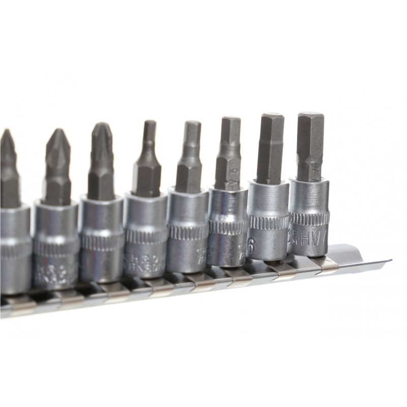 Sada bitov 1/4'' 11ks KD10240 – Obrázok 6