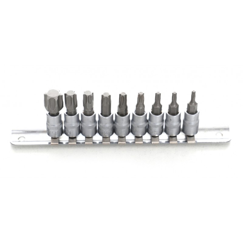 Sada bitov 1/4'' 9ks KD10241 – Obrázok 2