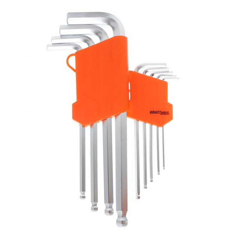 Sada imbusových kľúčov 9ks 1.5-10mm | KD10296