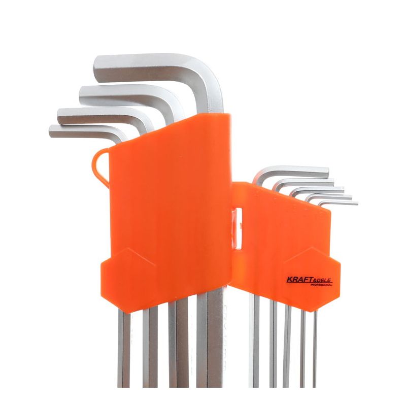 Sada imbusových kľúčov 9ks 1.5-10mm | KD10296 – Obrázok 2