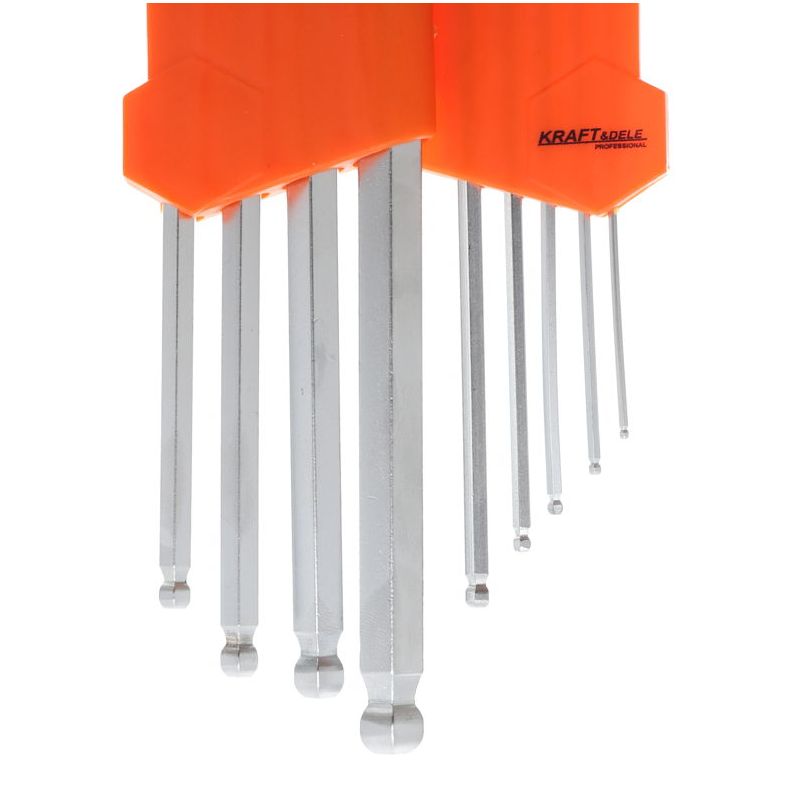 Sada imbusových kľúčov 9ks 1.5-10mm | KD10296 – Obrázok 4