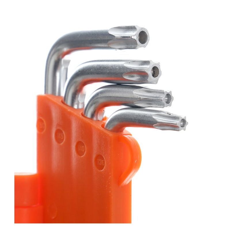 Imbusové kľúče TORX s otvorom a guľôčkou KD10297 – Obrázok 2