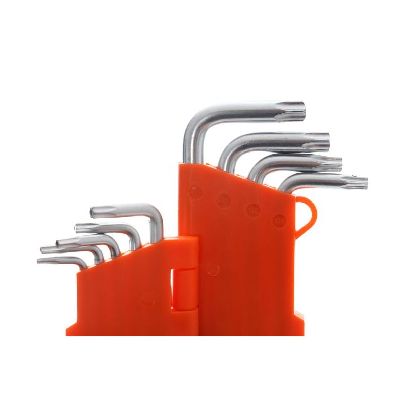 Imbusové kľúče TORX s otvorom a guľôčkou KD10297 – Obrázok 3
