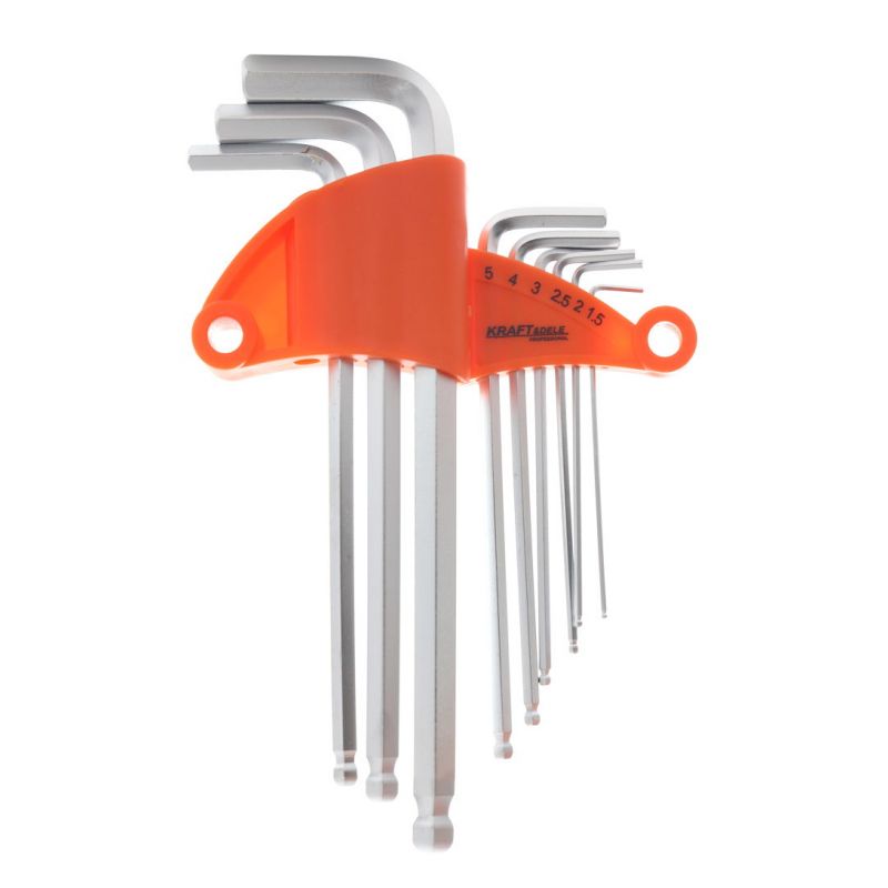 Imbusové kľúče TORX s otvorom a guľôčkou KD10297 – Obrázok 6