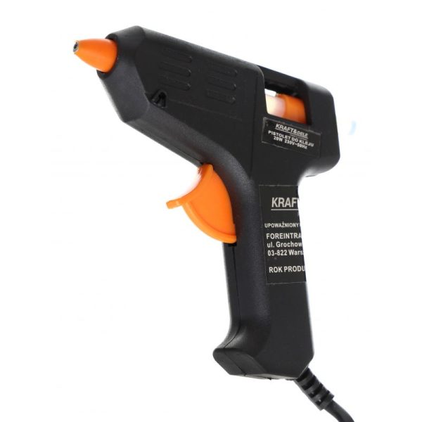 Elektrická tavná pištoľ 20W + 7 tyčiniek KD10351 – Obrázok 5