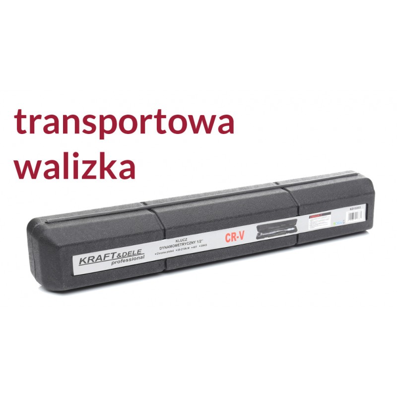 Momentový kľúč 1/2'' / 28 - 210 Nm KD10394 – Obrázok 4