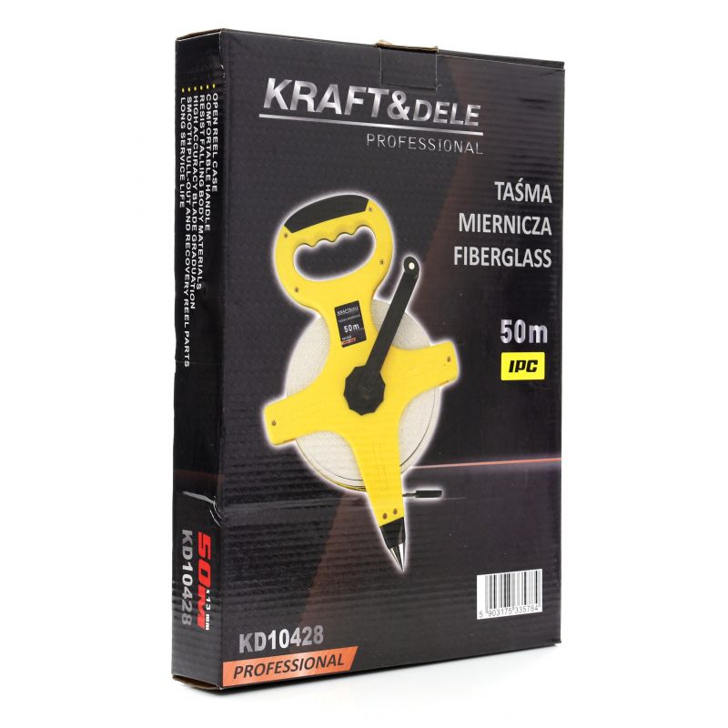 Meracie pásmo s rúčkou 30m KD10427 – Obrázok 7