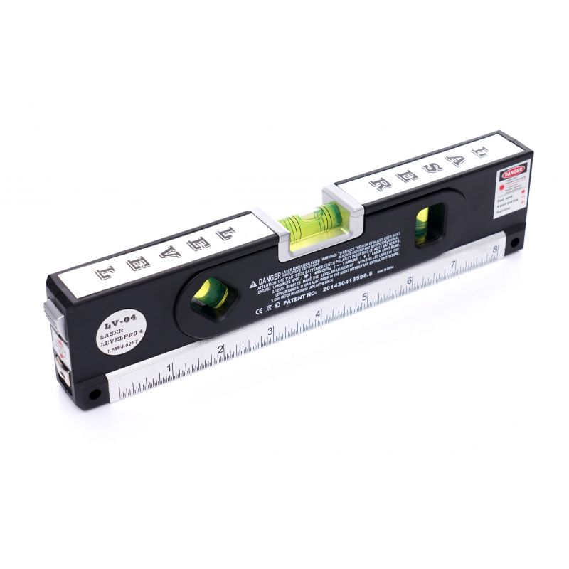 Laserová vodováha s meradlom 150cm KD10438 – Obrázok 3