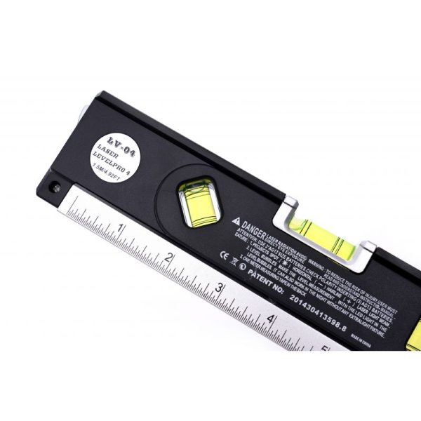 Laserová vodováha s meradlom 150cm KD10438 – Obrázok 6