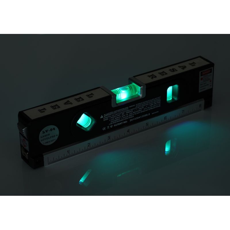 Laserová vodováha s meradlom 150cm KD10438 – Obrázok 9