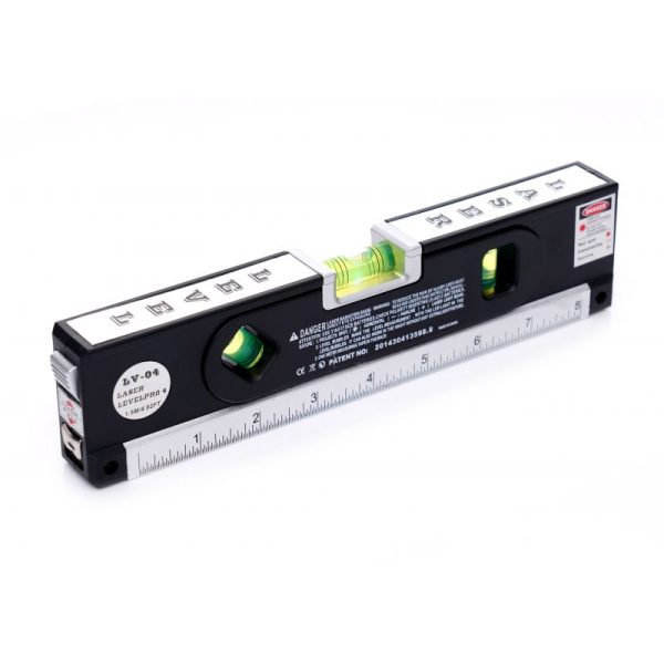 Laserová vodováha s meradlom 150cm KD10438 – Obrázok 11