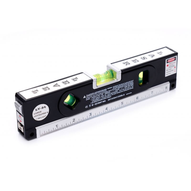 Laserová vodováha s meradlom 150cm KD10438 – Obrázok 11